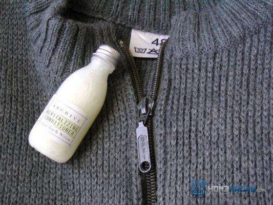 Soften Wool by Adding Conditioner to the Rinse Cycle