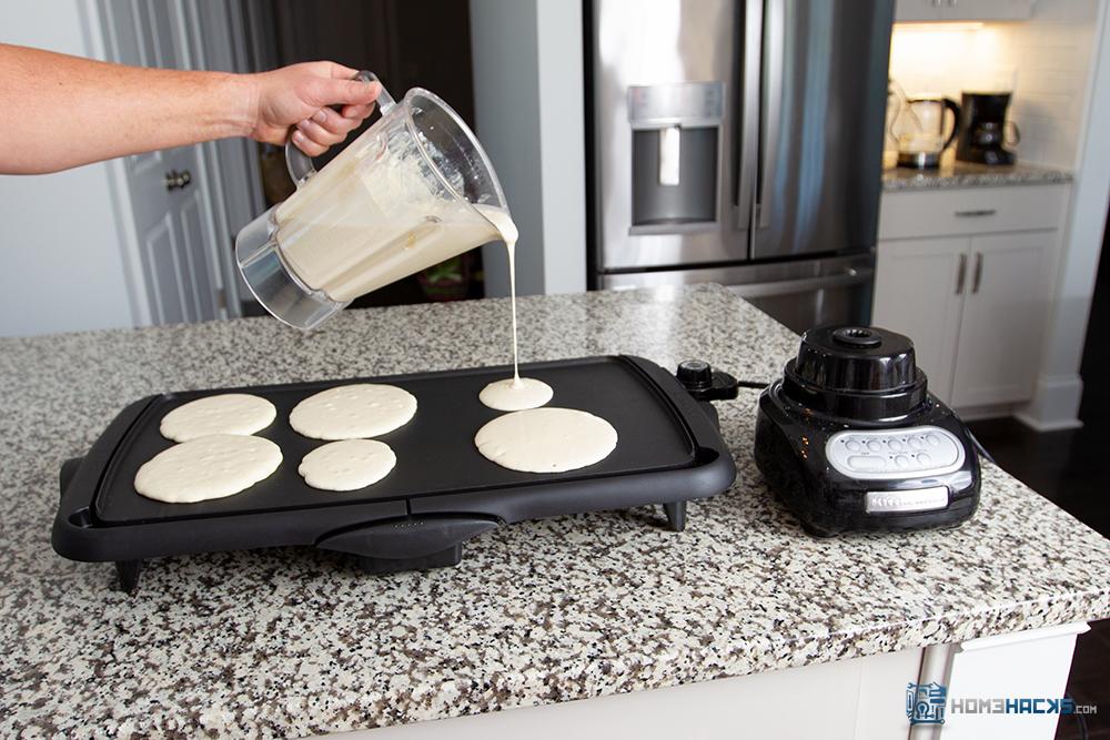 Make Pancakes Using An Immersion Blender