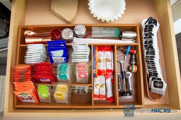 tea draw organizer